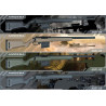 AMOEBA "STRIKER" S1 SNIPER RIFLE --Dark earth