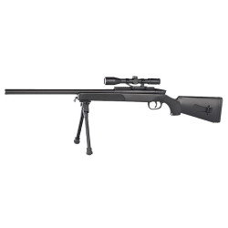 SWISS ARMS Black Eagle M6 sniper 6mm + visee point rouge 25BB's