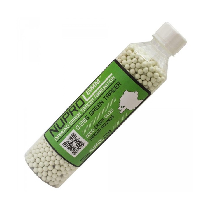 Billes Tracer NUPROL 0.28G phosphorescente 3000 Billes