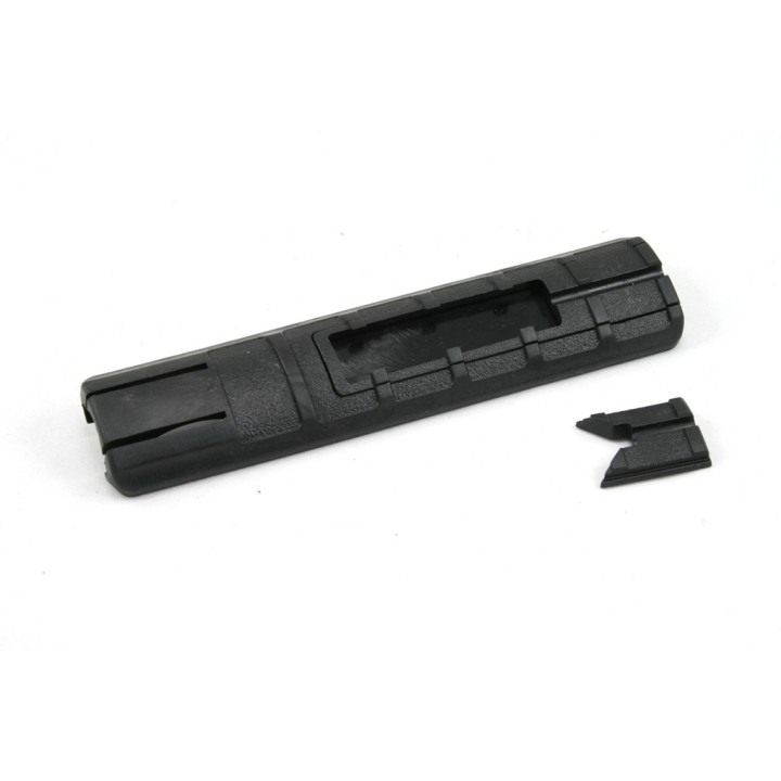 TD Battle Grip Rail Cover w/ Pressure Switch Pocket NOIR