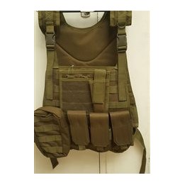 GFC MOLLE Tactical vest CIRAS Maritime type w/pockets -Olive