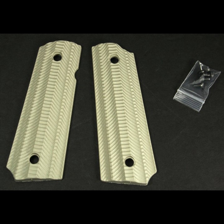 Ready Fighter Aliens Pistol Grip for Marui 1911 GBB (Tan)
