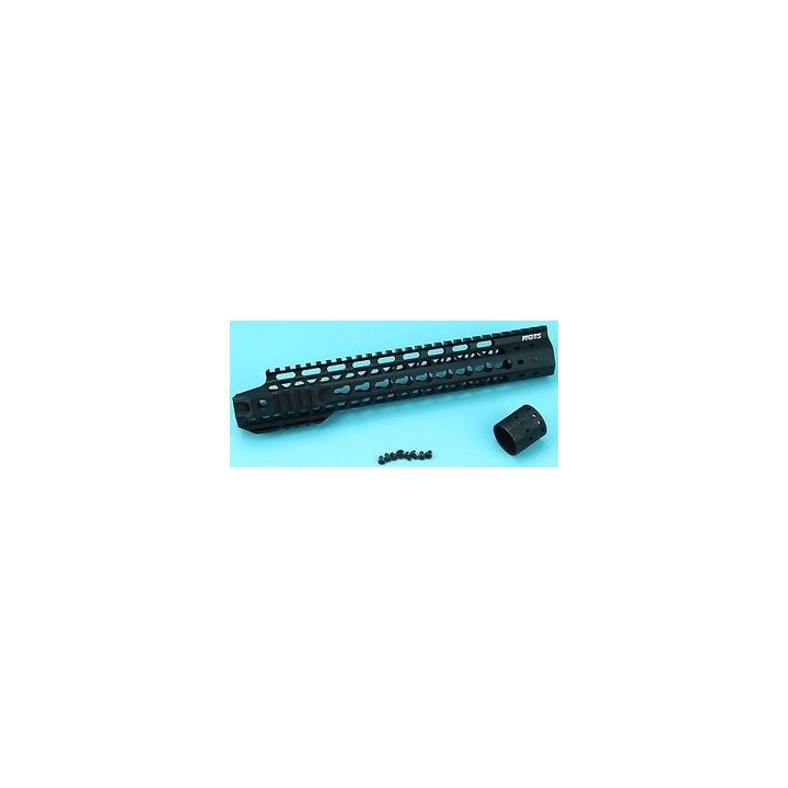 12.5 Inch Upper Cut Keymod Handguard for MSeries AEG NOIR
