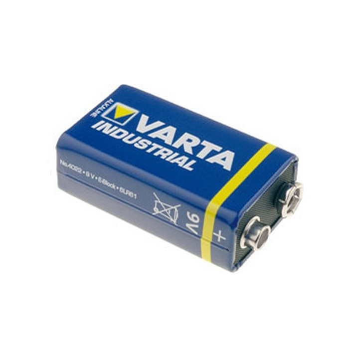 Pile Varta industrial 6LR61