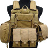 Veste tactique SWISS ARMS Tactique CRS beige