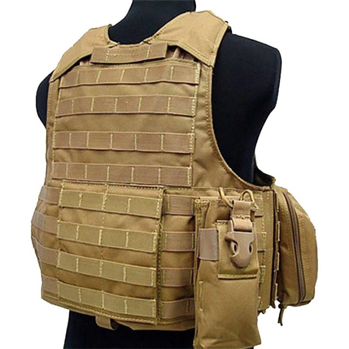 Veste tactique SWISS ARMS Tactique CRS beige Cybergun