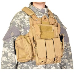 Veste tactique SWISS ARMS Tactique CRS beige Cybergun