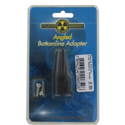 Angled Bottom Line Adapter Black
