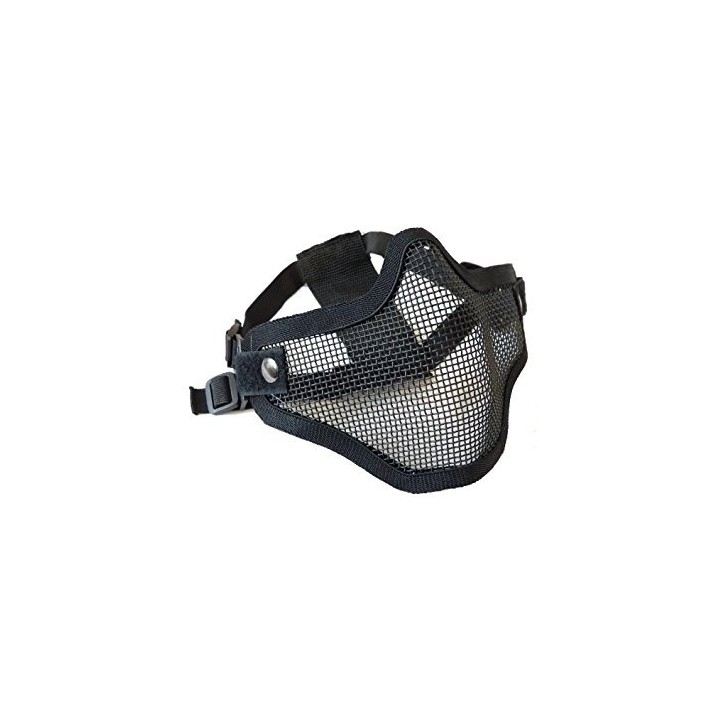 demi-masque airsoft protection visage masque treillis métal