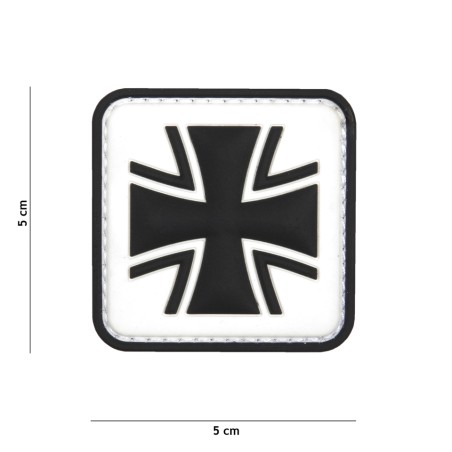 Patch 3D PVC German white