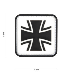 Patch 3D PVC German white