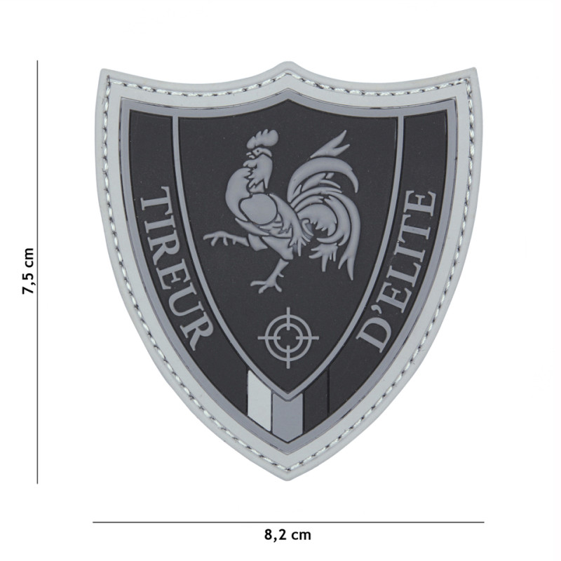 Patch 3D PVC Tireur
