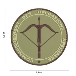 Patch 3D PVC Commandement