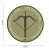 Patch 3D PVC Commandement