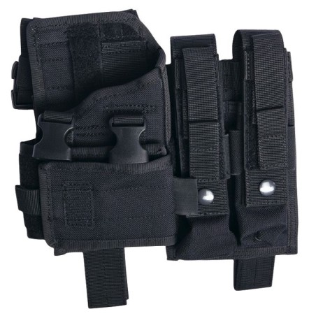 Holster de cuisse, MP5K-M11-MP7-Vz61, ajust., noir
