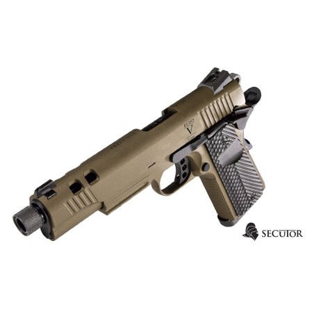 PRE-ORDER PISTOLET GAZ ET CO2 RUDIS V ACTA NON VERBA BRONZE SECUTOR