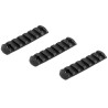 M-Lok Rail, Long, 3 pcs/set