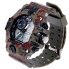 MONTRE TACTIQUE ANALOGIQUE ET DIGITALE NOIRE camo