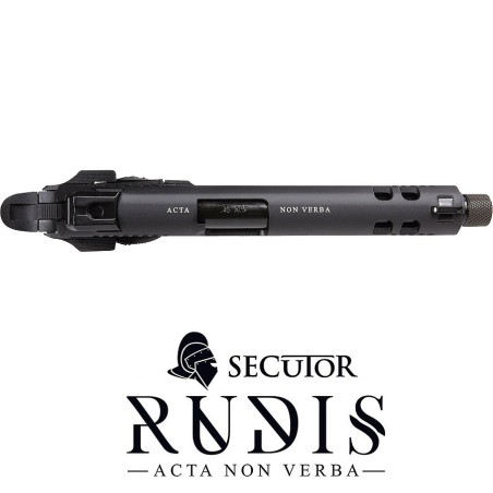 PRE-ORDER PISTOLET GAZ ET CO2 RUDIS V ACTA NON VERBA BRONZE SECUTOR