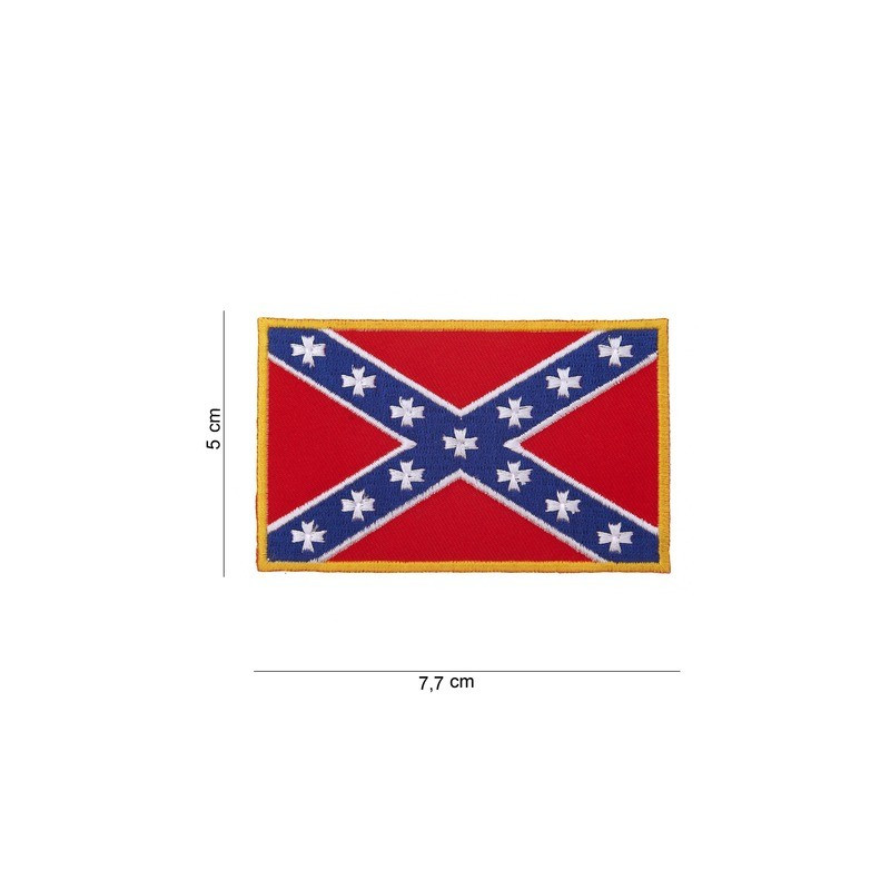 Patch   " drapeau rebel  "  (extra small)