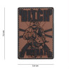 Patch 3D PVC Bitch bruin