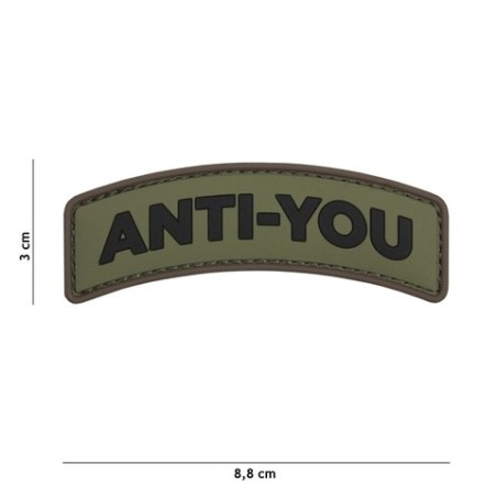 Patch 3D PVC Anti-You coyote