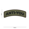 Patch 3D PVC Anti-You coyote