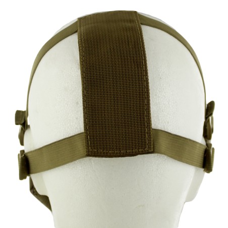 Metal Mesh pad with cheek pad Digital Desert