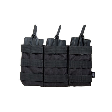PORTE CHARGEURS TRIPLE M4 NOIR DELTA TACTICS