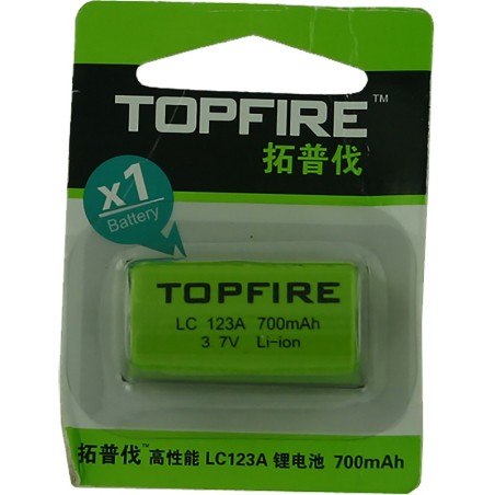 Pile Topfire LC 123 A 700 mAh