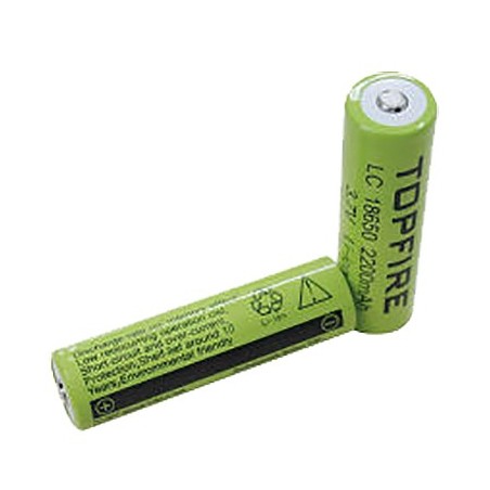 Pile Topfire LC 18650 2200 mah