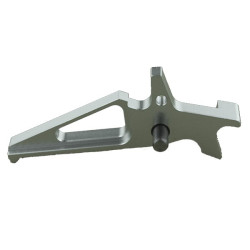 Balystik détente CNC aluminium pour M4 AEG (Silver)