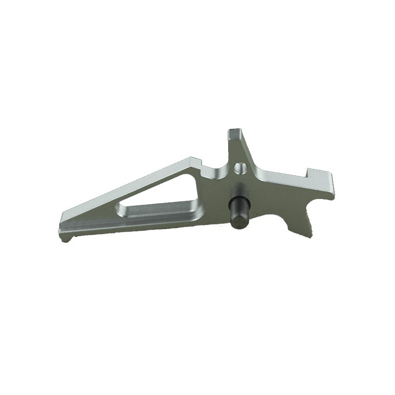 Balystik détente CNC aluminium pour M4 AEG (Silver)