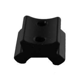 20mm Gun Tactical Rail Mount w/ Hex Wrench Kit - Black
