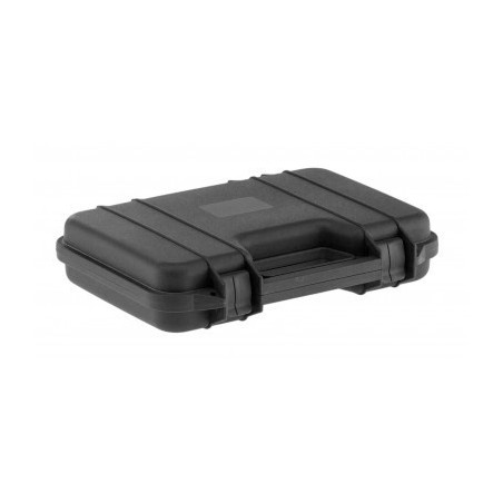 Valise Mallette Polymere Noire Pistolet avec Mousse - 32 cm - Duke