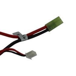3000mah 7.4V 30C lipo battery nunchuck type with Small tamiya