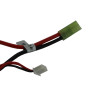 3000mah 7.4V 30C lipo battery nunchuck type with Small tamiya