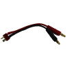 chargeur batterie compatible Mini Tamiya Câble Dean