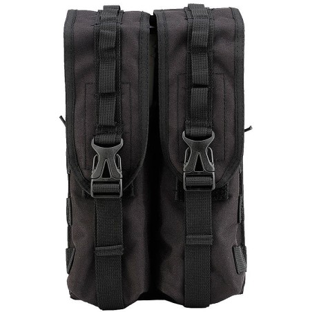 Dye Locking Pod Pouch Double Black