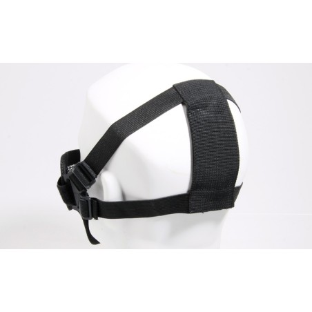 masque black eagle bas du visage airsoft léger compatible lunettes