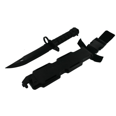 Couteau Combat Plastique Black Eagle