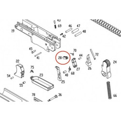 Impact Hammer for KSC / KWA TT-33