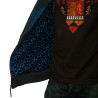 Veste a capuche Empire ZE Splash Blue XXL