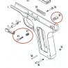 Magazine Catch for KSC / KWA TT-33