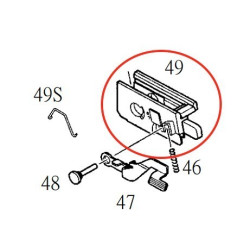 Front Chassis for KJW KP-01 P226
