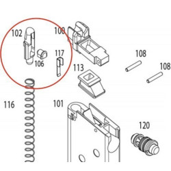 Magazine Follower for KSC / KWA TT-33