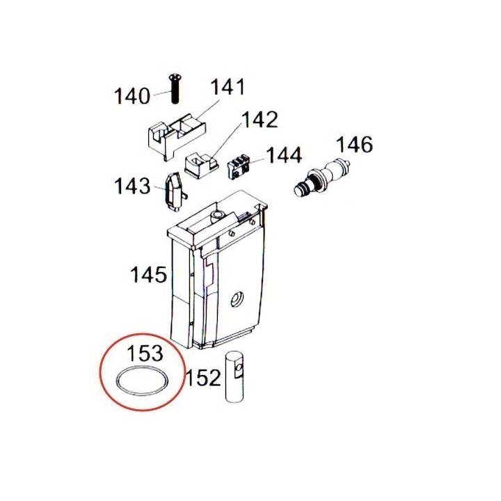 Magazine Seal for WE MSK