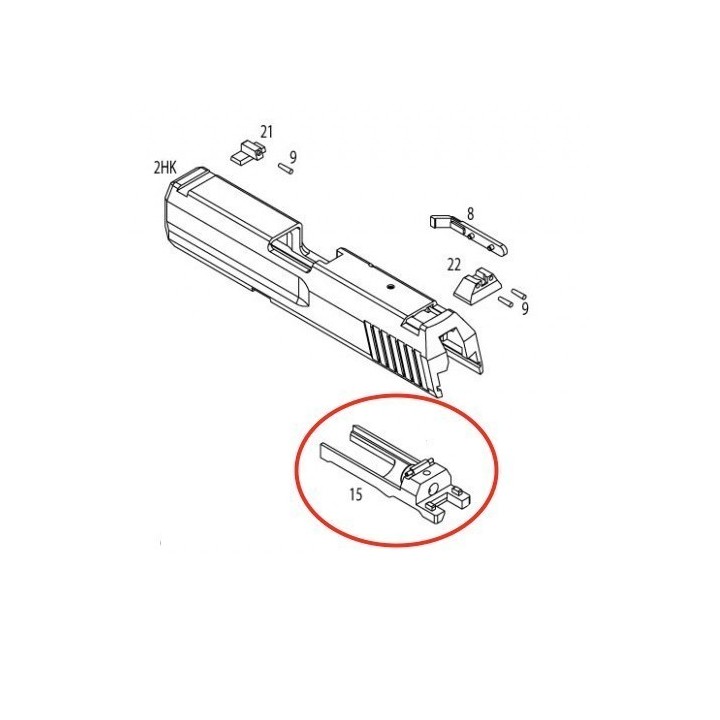 Piston for KSC / KWA USP
