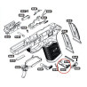 Magazine Catch for VFC / Cybergun FNX-45