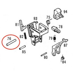 Pin n° 76 for KSC / KWA Glock